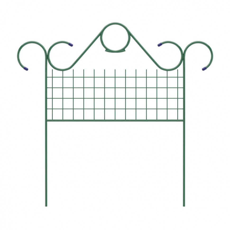 Gard decorativ pentru  gradina "Clasic", 0,7x0,9 m// Rusia