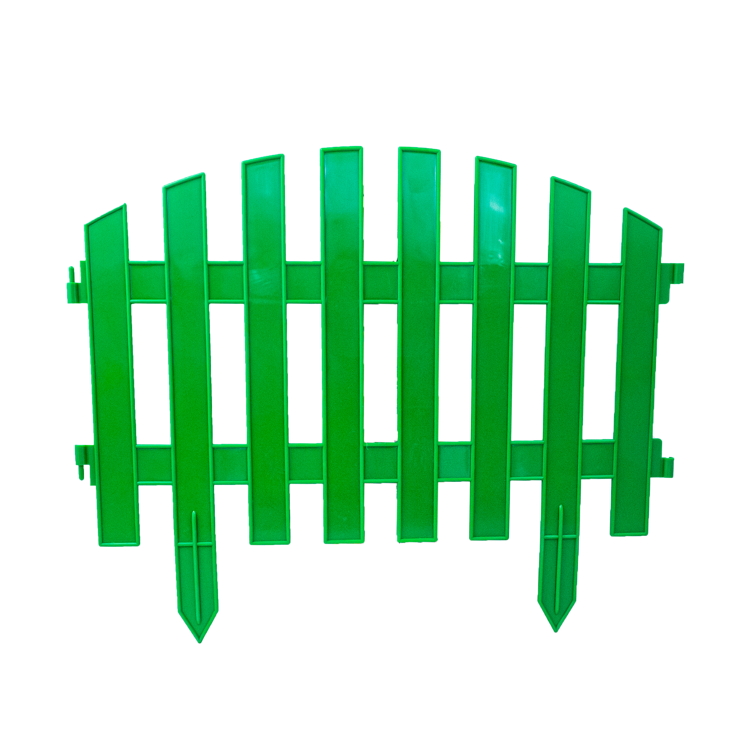 Gard decorativ "Vintage", 28 x 300 cm, verde// Palisad