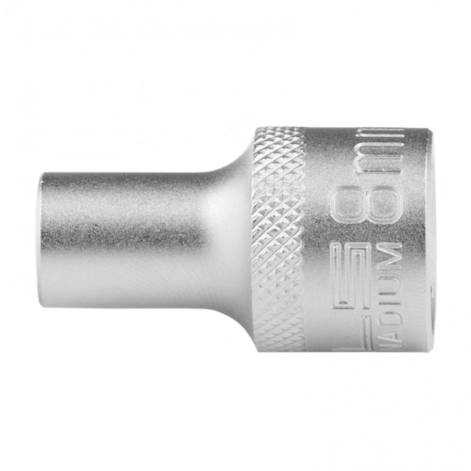 Cap tubular, 1/2 ", 8 mm, bihex, CrV , in patrat 1/2" cromat// Stels