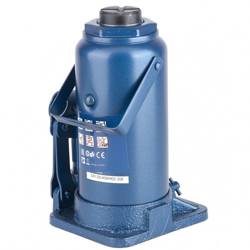 Cric hidraulic auto - butelie, 16 t, ridicare H 230-460 mm// Stels