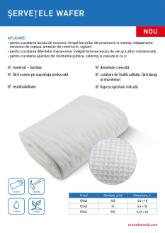 Cârpe de vafe 92342-92344.