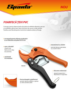 Noul Sparta Foarfece din PVC 784047.