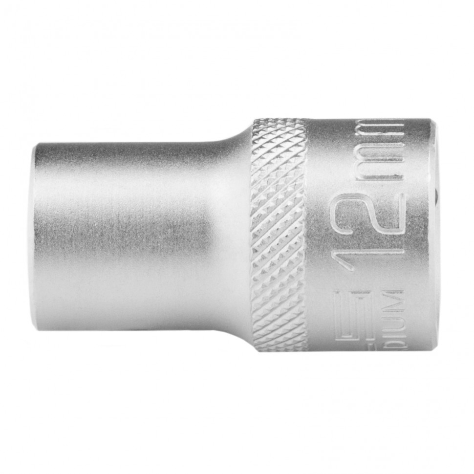Cap tubular, 1/2 ", 12 mm, bihex, CrV , in patrat 1/2" cromat// Stels