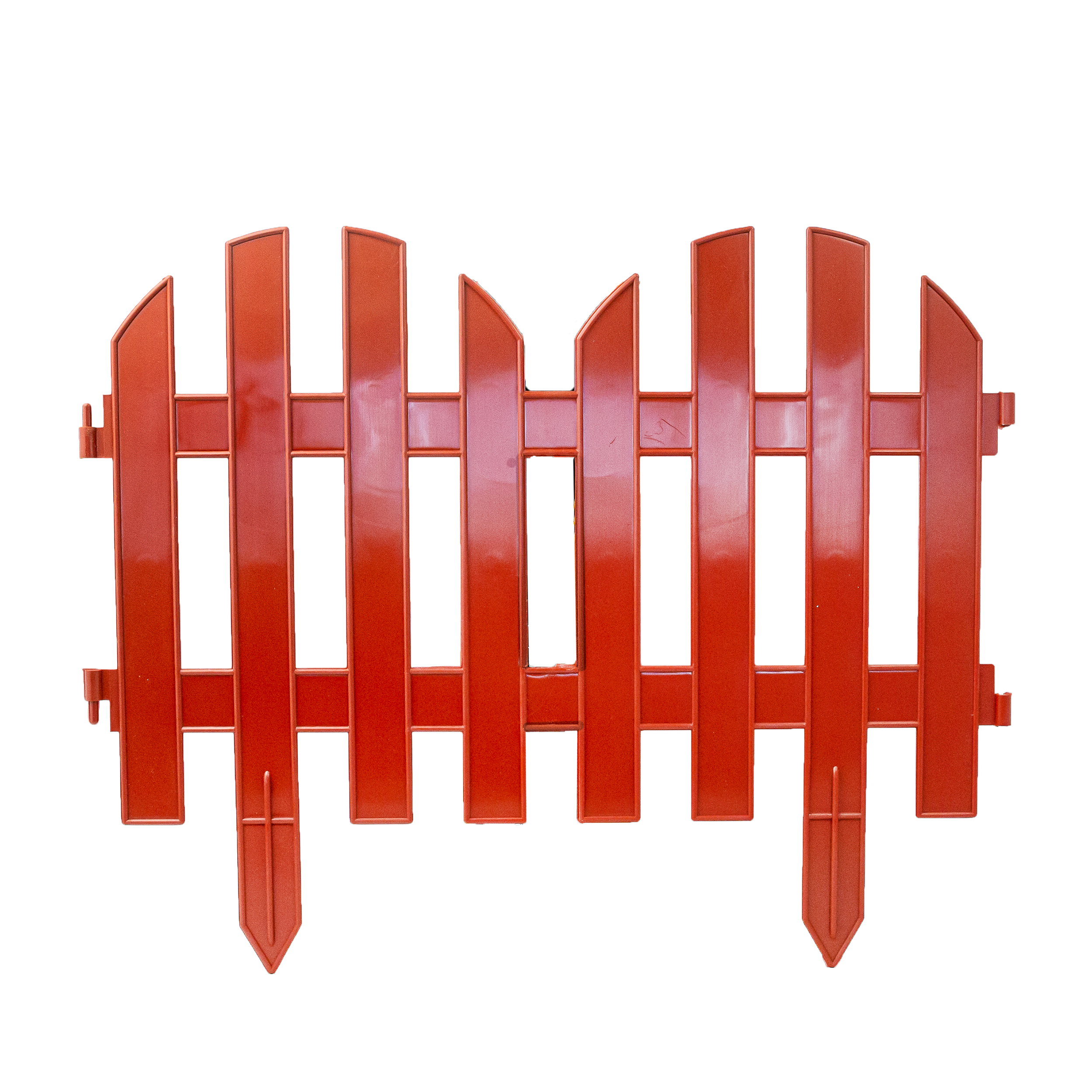 Gard decorativ "Romance", 28x300 cm ,  teracota// Palisad